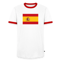 Men's Ringer Shirt - white/red 