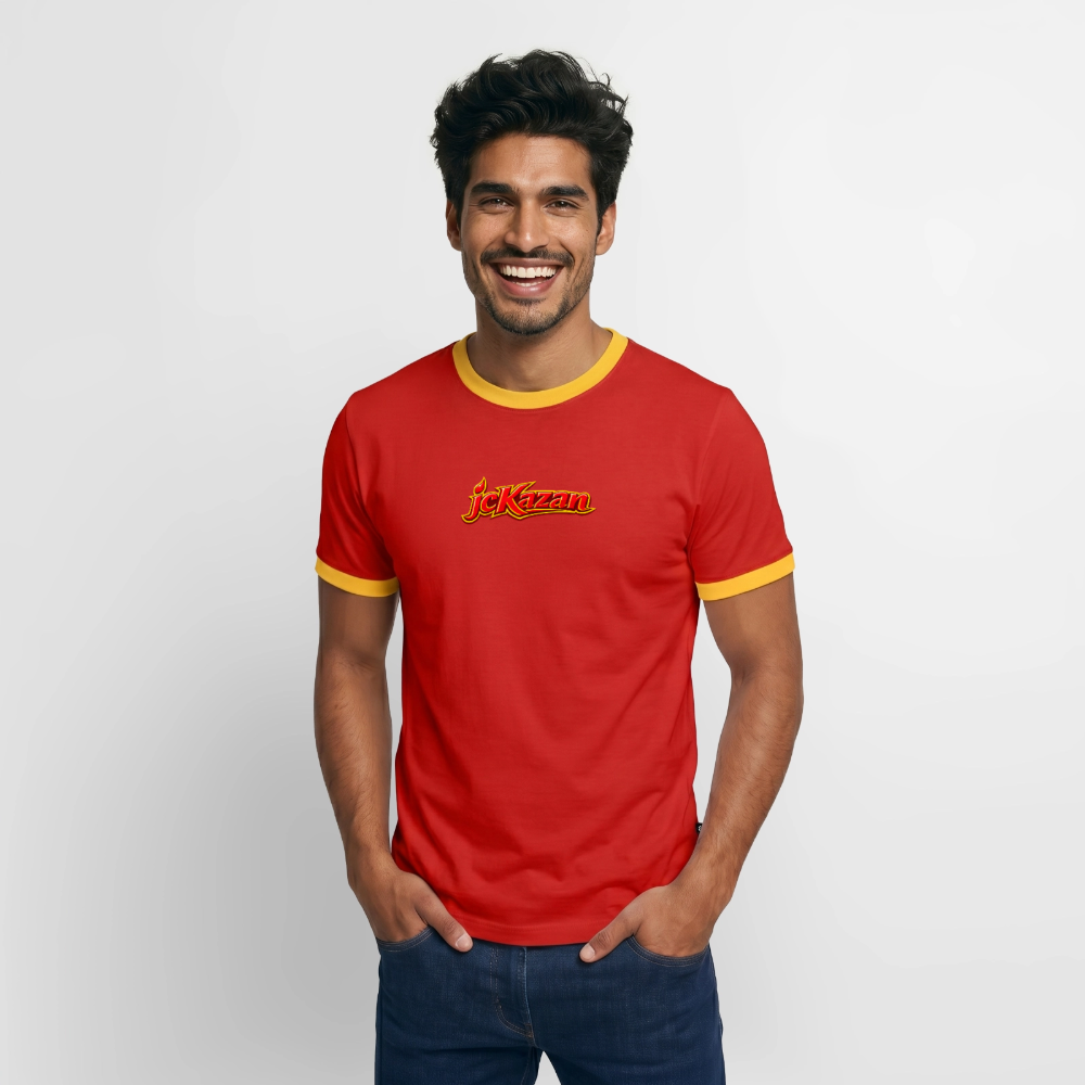 Camiseta de españa jckazan - rojo/amarillo 